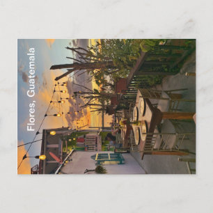 Carte Postale Flores, Guatemala