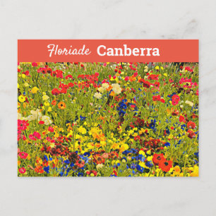 Carte Postale Floriade Canberra Australie Voyage art numérique