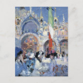 Carte Postale Florian's Café, Venise | Francis Cadell (Devant)