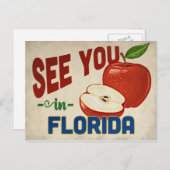 Carte Postale Florida Apple - Vintage voyage (Devant / Derrière)