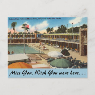 Carte Postale Florida, Hollywood Beach Hotel