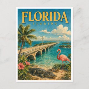 Carte Postale Florida Overseas Highway GeoSaga