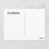 Carte Postale Floride (Dos)