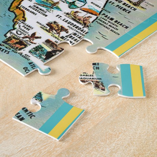 Carte postale Floride 8x10 Jigsaw Puzzle (Côté)