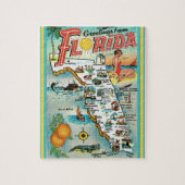 Carte postale Floride 8x10 Jigsaw Puzzle (Vertical)