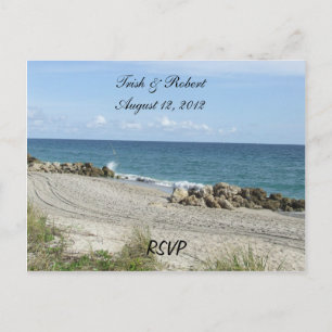 Carte postale Floride Beach RSVP