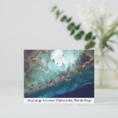 Carte Postale Floride clés de l'espace (Debout devant)