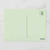 Carte Postale Floride Cottonmouth dans le marais (Dos)