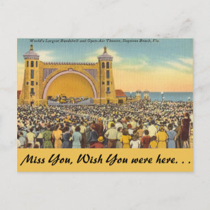 Carte Postale Floride, Daytona Beach