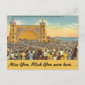 Carte Postale Floride, Daytona Beach (Devant)