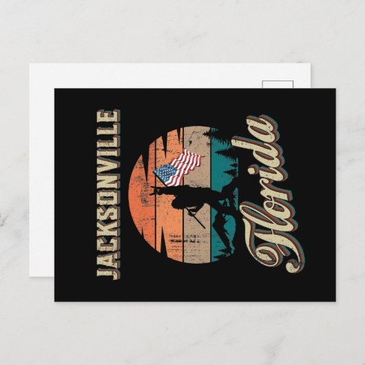 Carte Postale Floride de Jacksonville (Devant / Derrière)