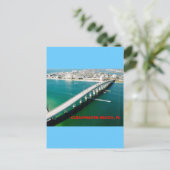 CARTE POSTALE FLORIDE DE PLAGE D'EAU CLAIRE (Debout devant)