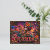 Carte Postale Floride Día de los Muertos Rétro (Debout devant)