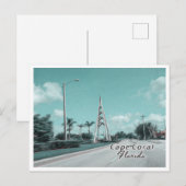 CARTE POSTALE FLORIDE DU CAP-CORAL (Devant / Derrière)