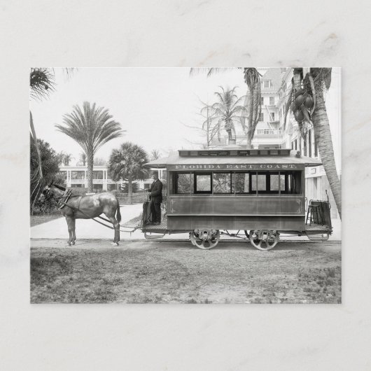 Carte Postale Floride East Coast Trolley, 1905 (Devant)