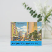 Carte Postale Floride, Jacksonville, Forsyth St. (Debout devant)