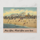 Carte Postale Floride, Jacksonville, Les plus belles plages du m (Devant)