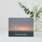 Carte Postale Floride Keys Sunrise (Debout devant)