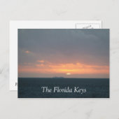 Carte Postale Floride Keys Sunrise (Devant / Derrière)