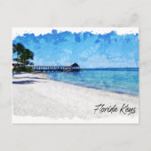 Carte Postale Floride Keys Tropical (Devant)