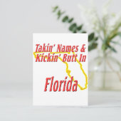 Carte Postale Floride - Kickin' Butt (Debout devant)