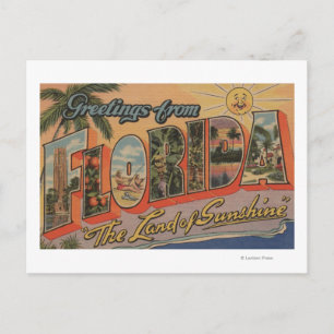Carte Postale Floride - Le pays du soleil
