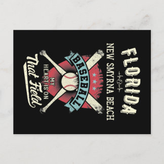 Carte Postale Floride New Smyrna Beach Baseball