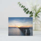 Carte Postale Floride - Seven Mile Bridge au coucher du soleil c (Debout devant)