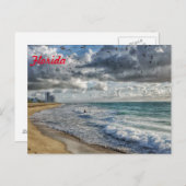 Carte postale Floride Sud Floride Côte (Devant / Derrière)