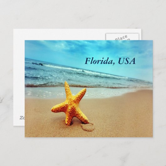 Carte Postale Floride USA (Devant / Derrière)