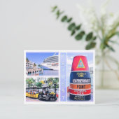 Carte Postale Floride - Usa - Mosaïque - (Debout devant)