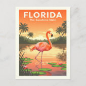 Carte Postale Floride vintage (Devant)