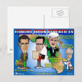 Carte Postale Floride vote 4 Républicains (Devant / Derrière)