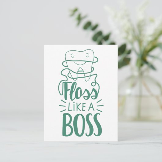 Carte Postale Floss Comme Un Boss (Debout devant)