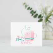 Carte Postale Floss soyez avec vous (Debout devant)