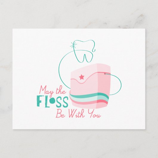 Carte Postale Floss soyez avec vous (Devant)