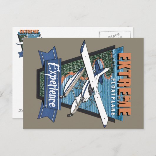 Carte Postale Flotplane Experience Aviation (Devant / Derrière)