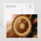 Carte Postale Flottant dans la galaxie .... (Devant / Derrière)