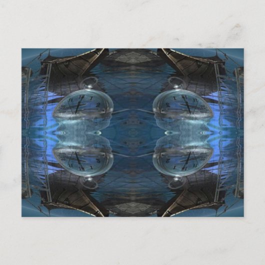 Carte Postale Flottant dans le temps (Devant)