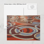 Carte Postale Flottant dans l'espace, une valse - Aéroport DFW (Devant / Derrière)