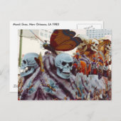 Carte Postale Flotte de Mardi Gras (Devant / Derrière)