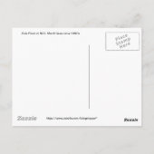 Carte Postale Flotte de Mardi Gras Zulu (Dos)