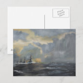 Carte Postale flotte japonaise dans le Pacifique 1942 2013 (Devant / Derrière)