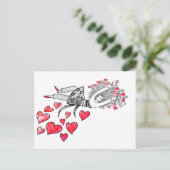 Carte Postale Flotter sur l'amour (Debout devant)