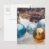 Carte Postale Flottes de verre sur l'eau (Devant / Derrière)