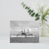 Carte Postale Flottille de la marine de Floride, 1903 (Debout devant)