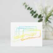 Carte Postale flou de refroidissement de connexion (Debout devant)