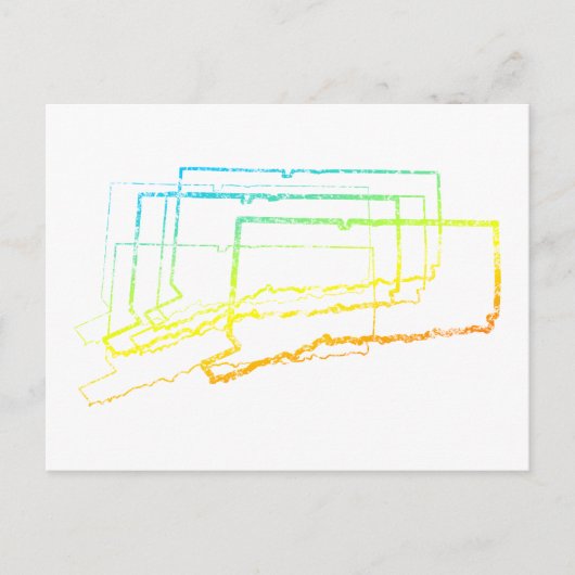 Carte Postale flou de refroidissement de connexion (Devant)