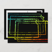 Carte Postale flou de refroidissement du kansas (Devant / Derrière)