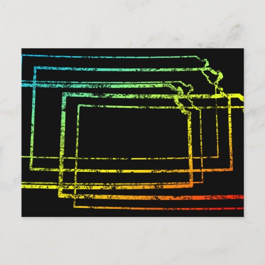 Carte Postale flou de refroidissement du kansas (Devant)